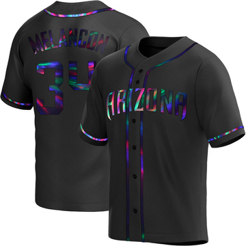 Black Holographic Replica Mark Melancon Youth Arizona Diamondbacks Alternate Jersey