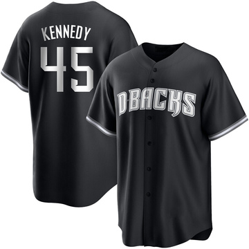 Black/White Replica Buddy Kennedy Youth Arizona Diamondbacks Jersey