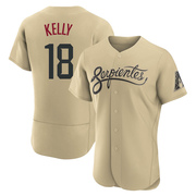 Gold Authentic Carson Kelly Men's Arizona Diamondbacks 2021 City Connect Jersey