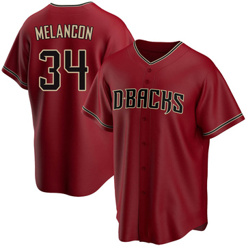 Red Replica Mark Melancon Men's Arizona Diamondbacks Alternate Jersey