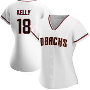 White Authentic Carson Kelly Women's Arizona Diamondbacks Home Jersey